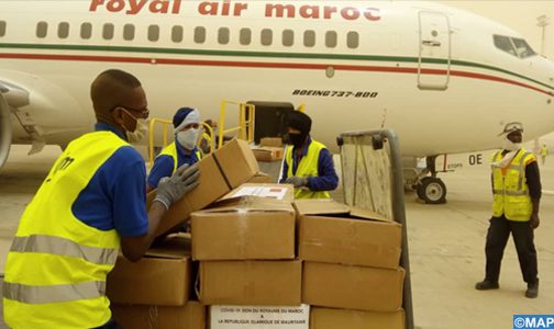 وصول مساعدات طبية مغربية إلى موريتانيا بتعليمات ملكية سامية