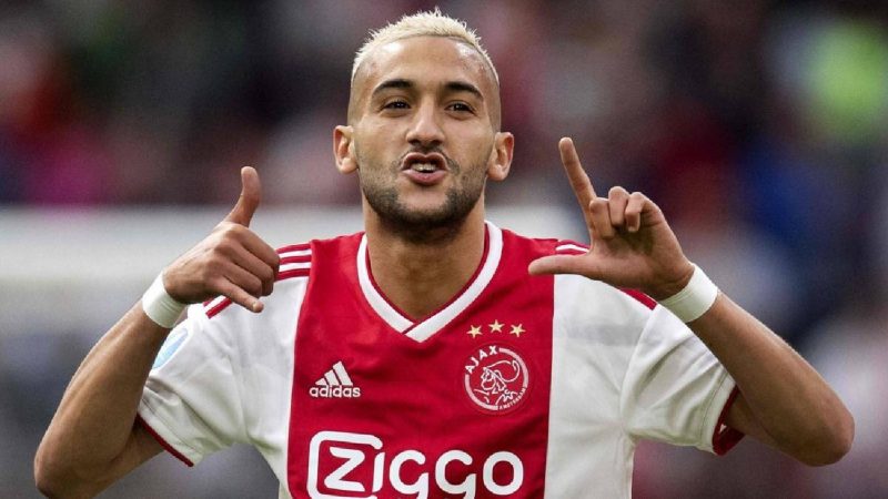 الدولي المغربي حكيم زياش ثالث أفضل صانع أهداف في دوري الأبطال الأوروبي