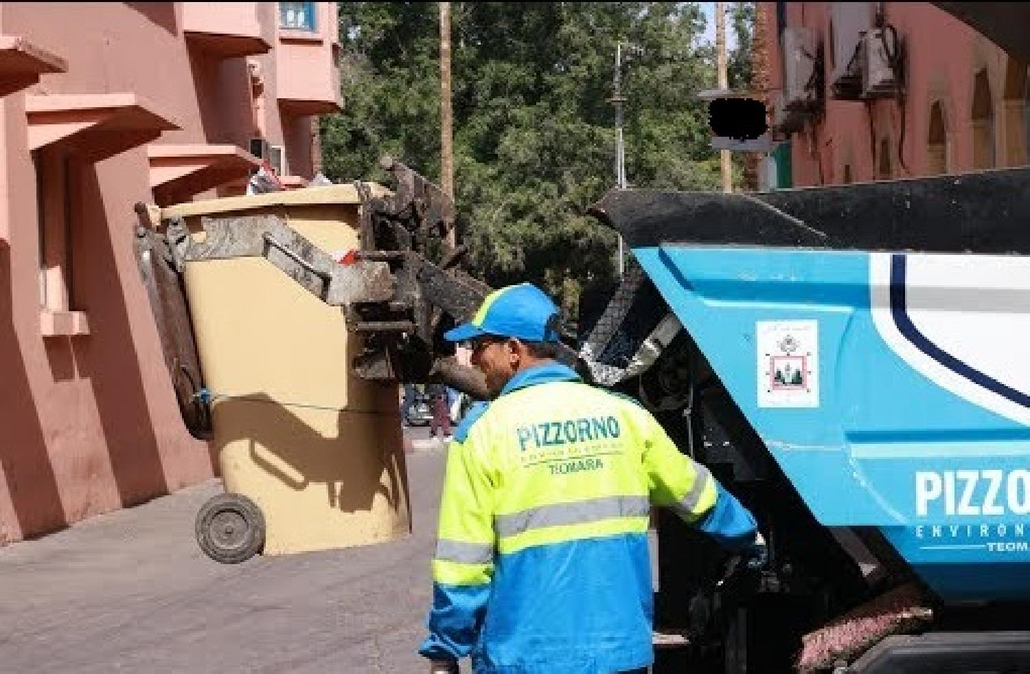 شركة ‘بيزورنو’ تنسحب من تدبير قطاع النظافة بمراكش