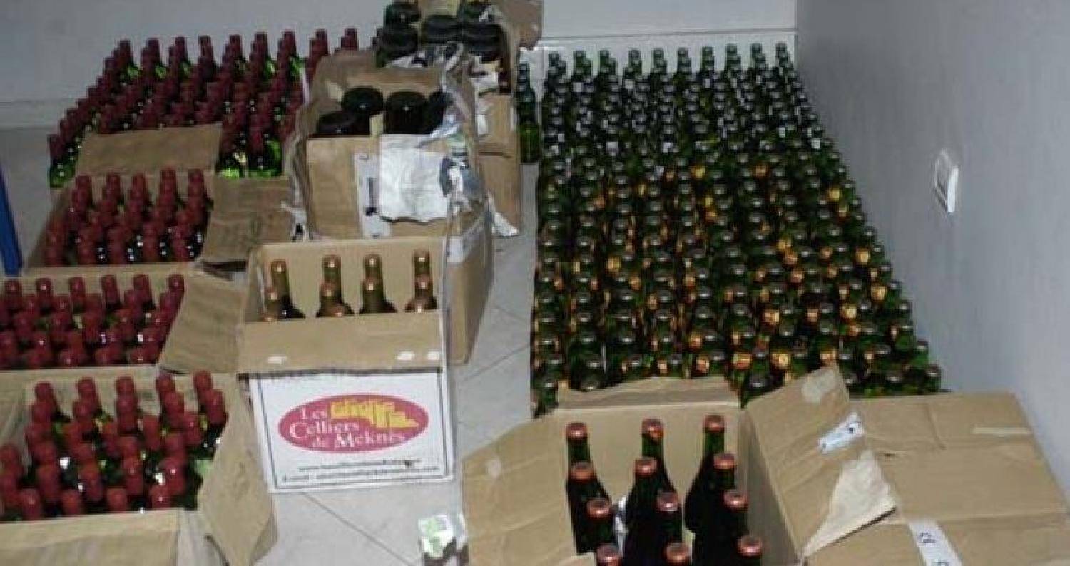 حجز أزيد من  55 ألف قنينة مشروبات كحولية معروضة للبيع بدون رخصة