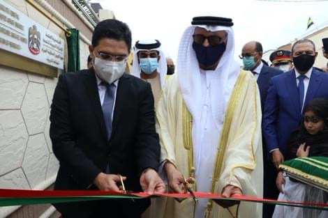 افتتاح القنصلية الاماراتية بالصحراء المغربية