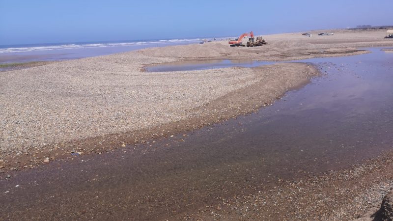 الحالة المزرية لمصب واد ام الربيع وصمة عار على جبين وزير التجهيز