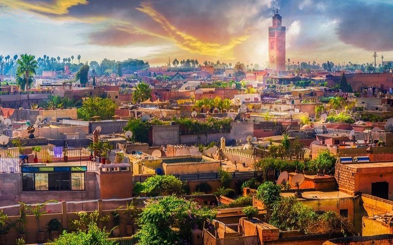 اختيار مراكش ضمن أجمل 50 مكانا في العالم لسنة 2020