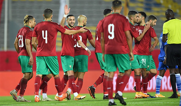 المنتخب المغربي يرتقي إلى المركز 35 في التصنيف العالمي « فيفا »