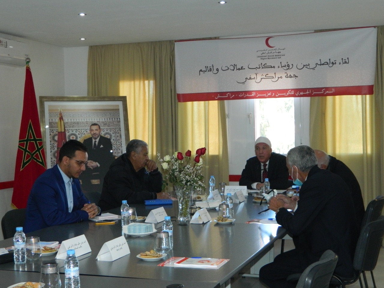 تشكيل المكتب الجهوي للهلال الأحمر المغربي لجهة مراكش- أسفي