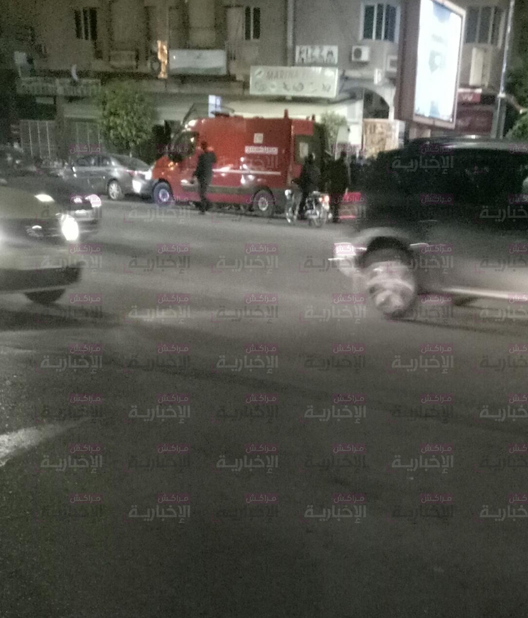 عاجل : نقل سائق سيارة خفيفة في حالة خطيرة بعد حادث اصطدام خطير بجليز