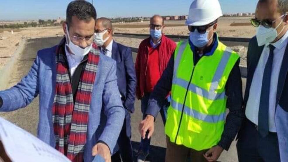 مكتب الشريف للفوسفاط يتفقد مشروع القطب الفلاحي بمدينة ابن جرير