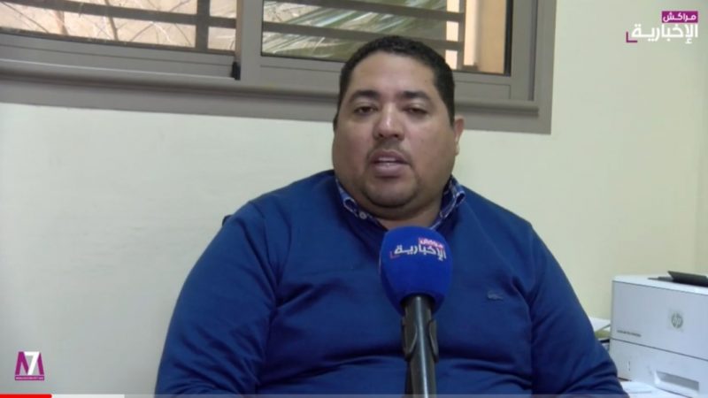 فيديو : رئيس مجلس مقاطعة سيدي يوسف بنعلي يوضٓح وضعية  سوق  » الدبان »