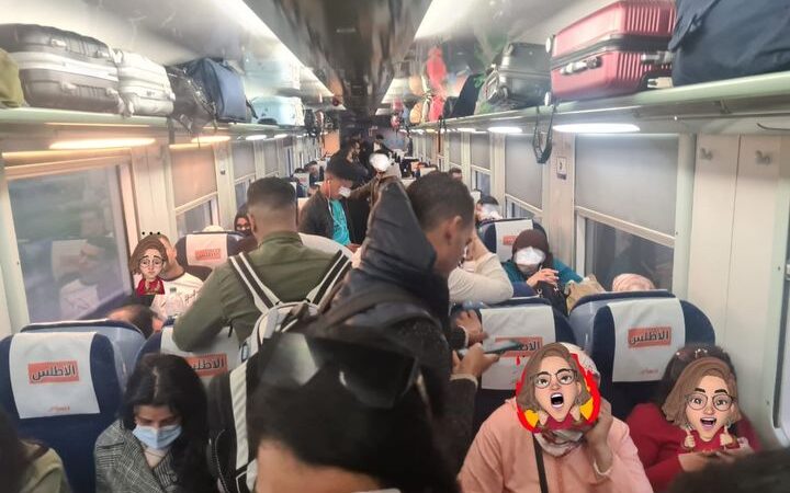 توقف قطار اثر عطب تقني  ينذر بتفشي الفيروس في صفوف المسافرين بين فاس ومراكش