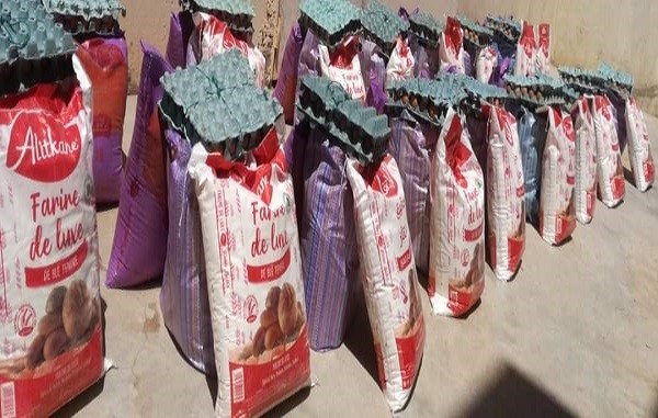 توزيع مساعدات غذائية على الأسر المعوزة بإقليم شيشاوة بمناسبة شهر رمضان