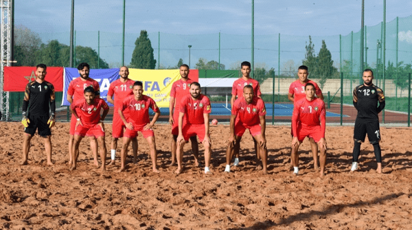 المنتخب المغربي في المجوعة الثانية في كأس إفريقيا لكرة القدم الشاطئية