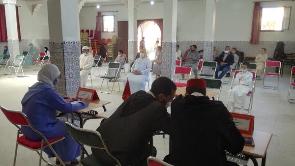 تنظيم المسابقة الإقليمية في حفظ القرآن وترتيله لفائدة تلاميذ المؤسسات التعليمية بشيشاوة