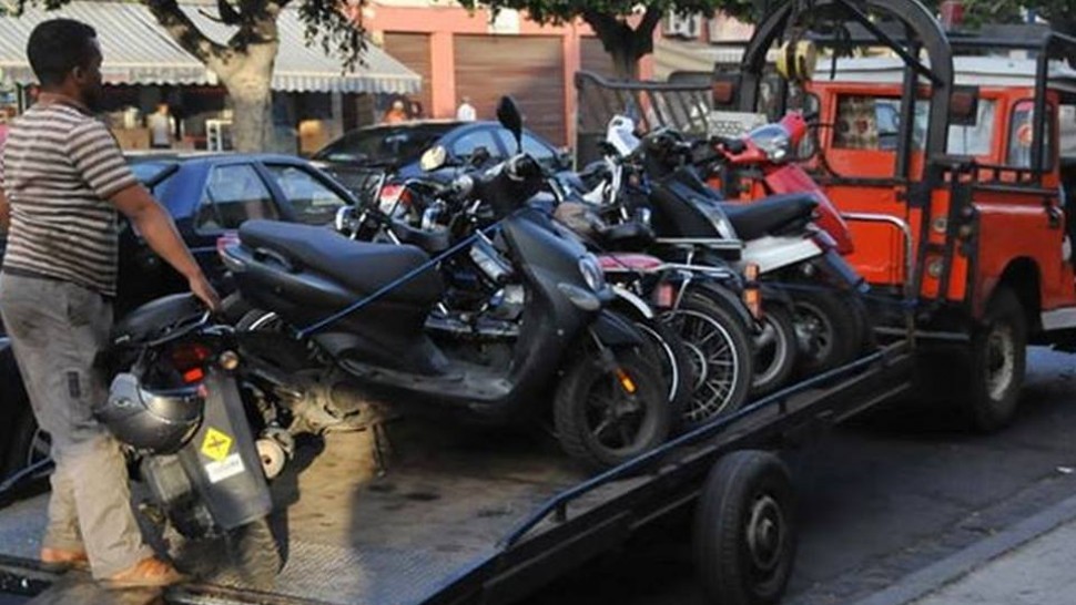 حجز عدد من الدراجات النارية بمحيط ساحة جامع الفنا في حملات أمنية متفرقة