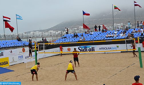 المنتخب المغربي للكرة الطائرة الشاطئية (ذكور) يتأهل إلى دورة الألعاب الأولمبية “طوكيو 2020”