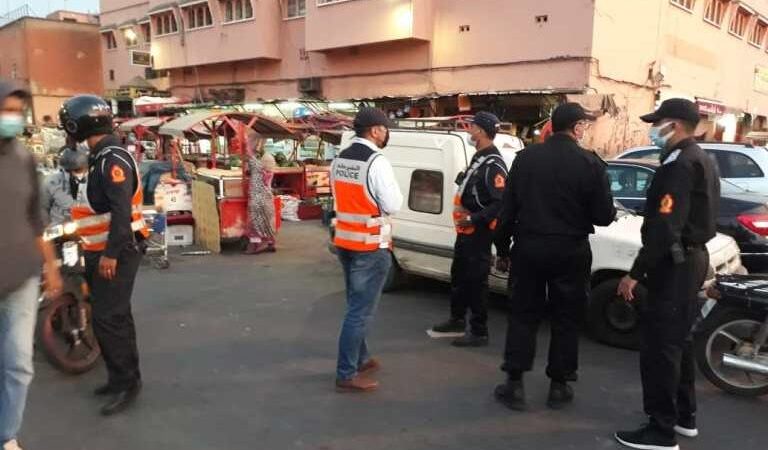 حملة تمشيطية للفرقة الجنائية الخامسة بالمدينة العتيقة لمراكش لمحاربة مظاهر الإجرام