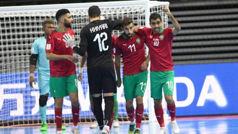 منتخب الفوتسال يعبر ثمن نهائي كأس العالم لأول مرة في تاريخه