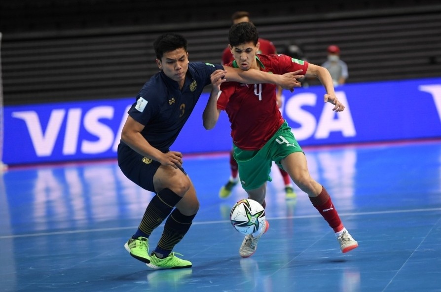 المنتخب المغربي للفوتصال يتعادل مع المنتخب التيلاندي في ثاني مباريات المونديال