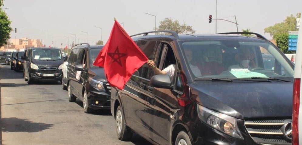 وقفات احتجاجية ومسيرات جديدة لمهنيي النقل السياحي في مراكش ومدن أخرى