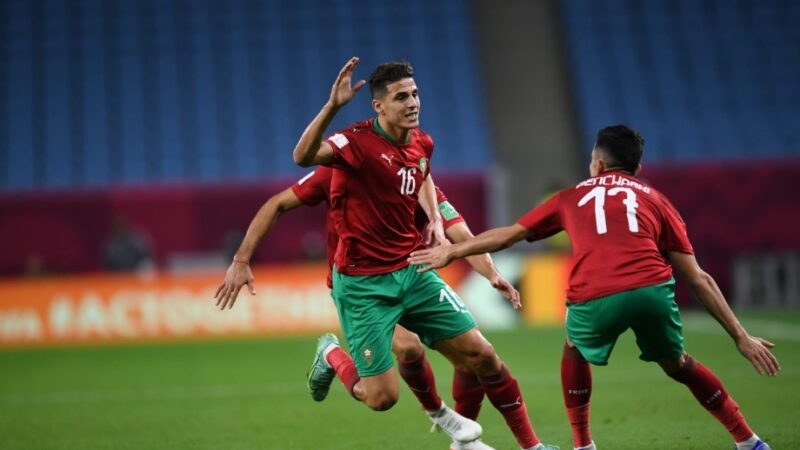 المنتخب المغربي يفوز على نظيره الفلسطيني برباعية في أولى مباراياته بالبطولة العربية