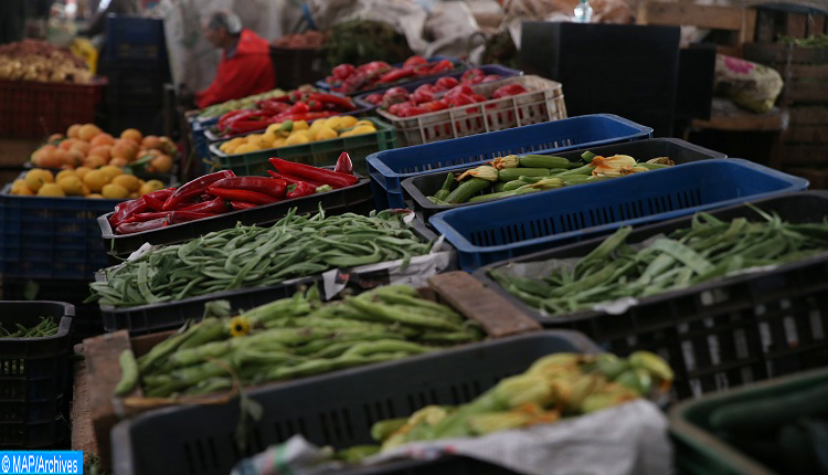 أسعار بيع المواد الغذائية الأساسية بالتقسيط بجهة مراكش-آسفي