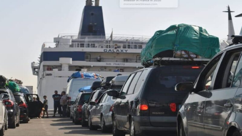 خط بحري من المغرب نحو فرنسا لتسهيل عودة أصحاب المركبات العالقين في المملكة