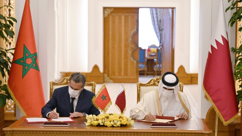 قطر تجدد دعم الوحدة الترابية للمغرب وتوقع معه ست اتفاقيات شراكة