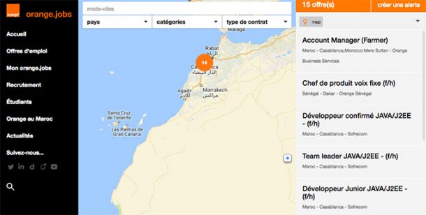 فضيحة..شركة ”Orange” الفرنسية تحذف الصحراء من خريطة المغرب