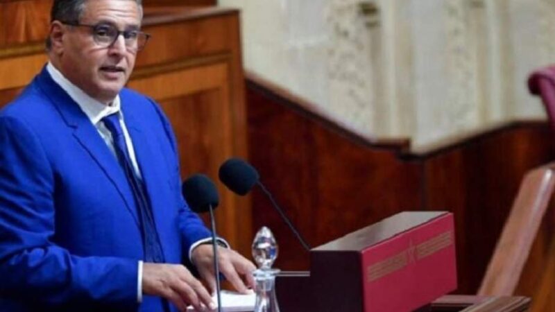 أخنوش : المغرب يواجه اليوم أزمة اقتصادية وجيوستراتيجية ووبائية منقطعة النظير