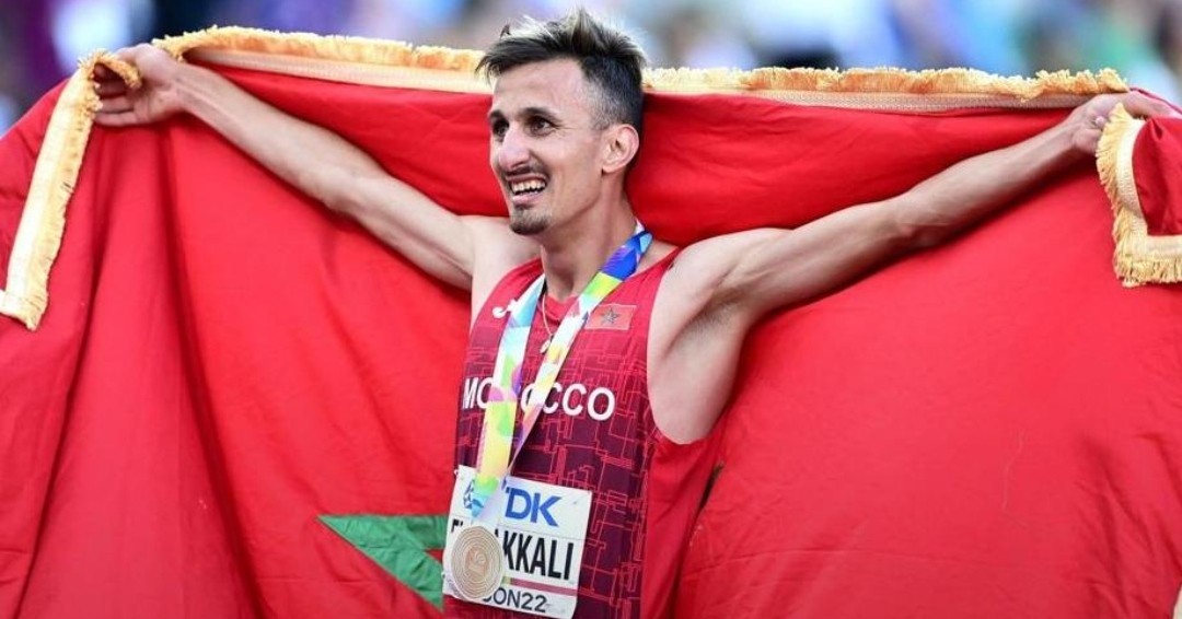 البقالي يهدي المغرب ميدالية ذهبية في بطولة العالم