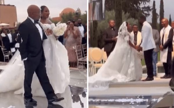 نجلة ملياردير نيجيري تقيم حفل زفافها بمراكش