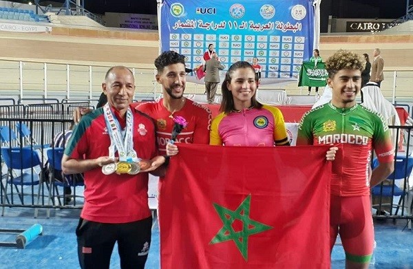 البطل المراكشي أشرف الدغمي يحقق ميداليتين في البطولة العربية للدراجات الهوائية