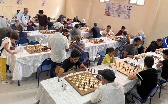 انطلاق بطولة مراكش في الشطرنج