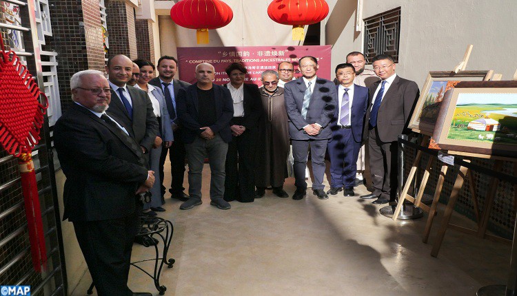المعرض المتنقل للصناعة التقليدية المغربية-الصينية يحط الرحال بمراكش