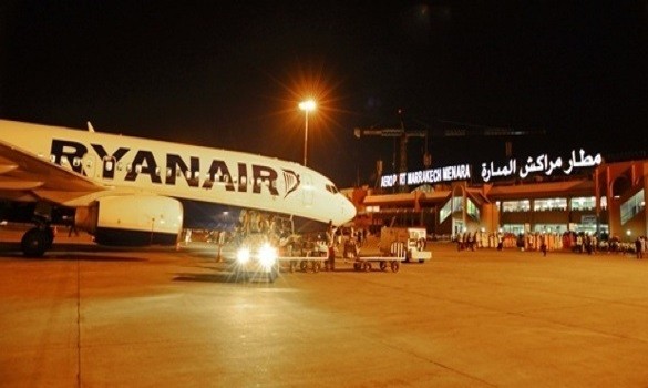 « ريان اير » تضيف طائرة جديدة إلى قاعدتها في مطار مراكش