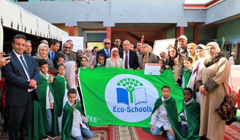 فعاليات حفل تتويج المدارس الإيكولوجية على صعيد أكاديمية مراكش- آسفي