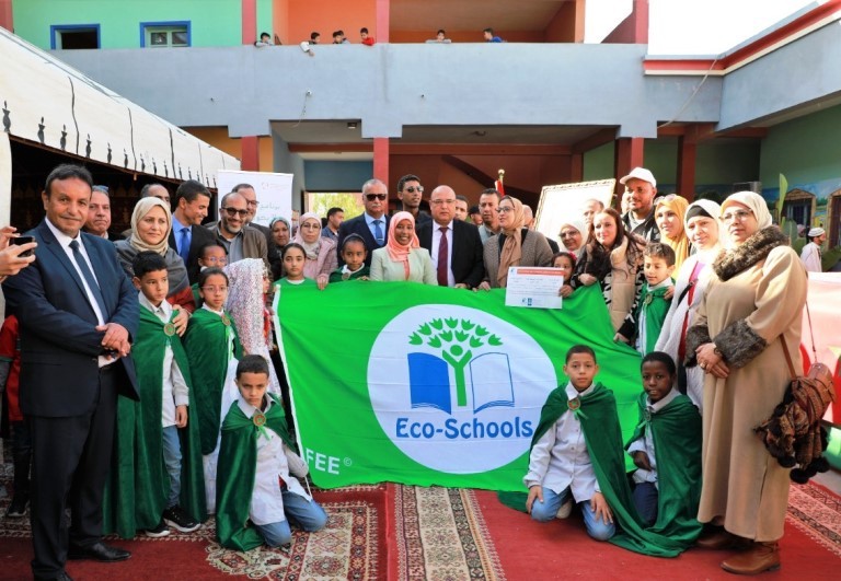 فعاليات حفل تتويج المدارس الإيكولوجية على صعيد أكاديمية مراكش- آسفي