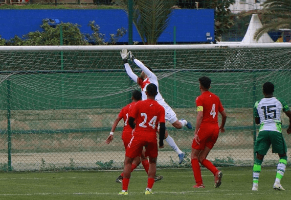 منتخب نيجيريا للشبان ينهي استعداداته لكأس افريقيا بفوز عريض على فريق أمل الكوكب المراكشي