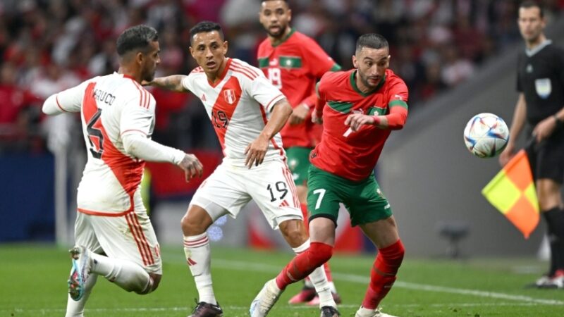 المنتخب المغربي يتعادل مع البيرو من دون أهداف