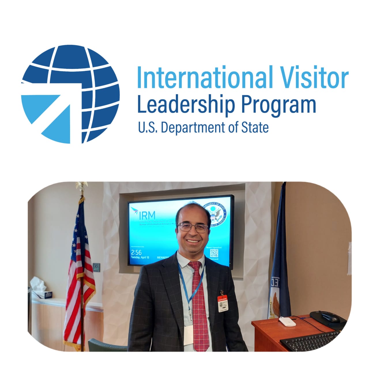 الحجاج مساعيد النائب الثاني لرئيسة جماعة ابن جرير بالولايات المتحدة الأمريكية في إطار برنامج الزائر الدولي القيادي (IVLP)International Visitor Leadership Program
