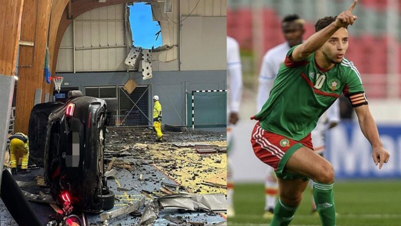 فيديو يوثق الحادث الخطير الذي تعرض له اللاعب المغربي سفيان كيين