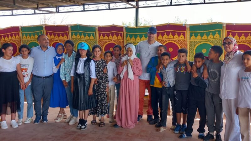أطفال جماعة الويدان يستفيدون من مخيم لورشات ثقافية وفنية