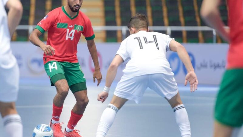 المنتخب المغربي لكرة القدم داخل القاعة يتأهل لنهائي البطولة العربية بعد الفوز على ليبيا