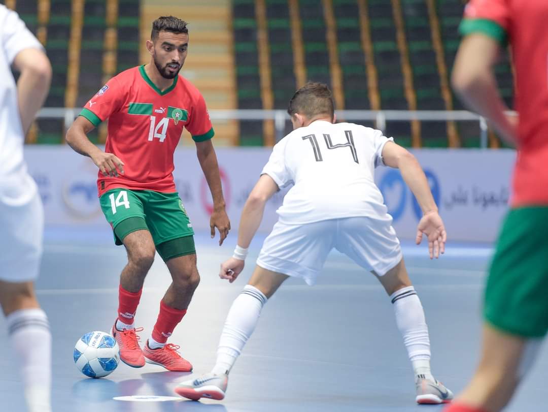 المنتخب المغربي لكرة القدم داخل القاعة يتأهل لنهائي البطولة العربية بعد الفوز على ليبيا