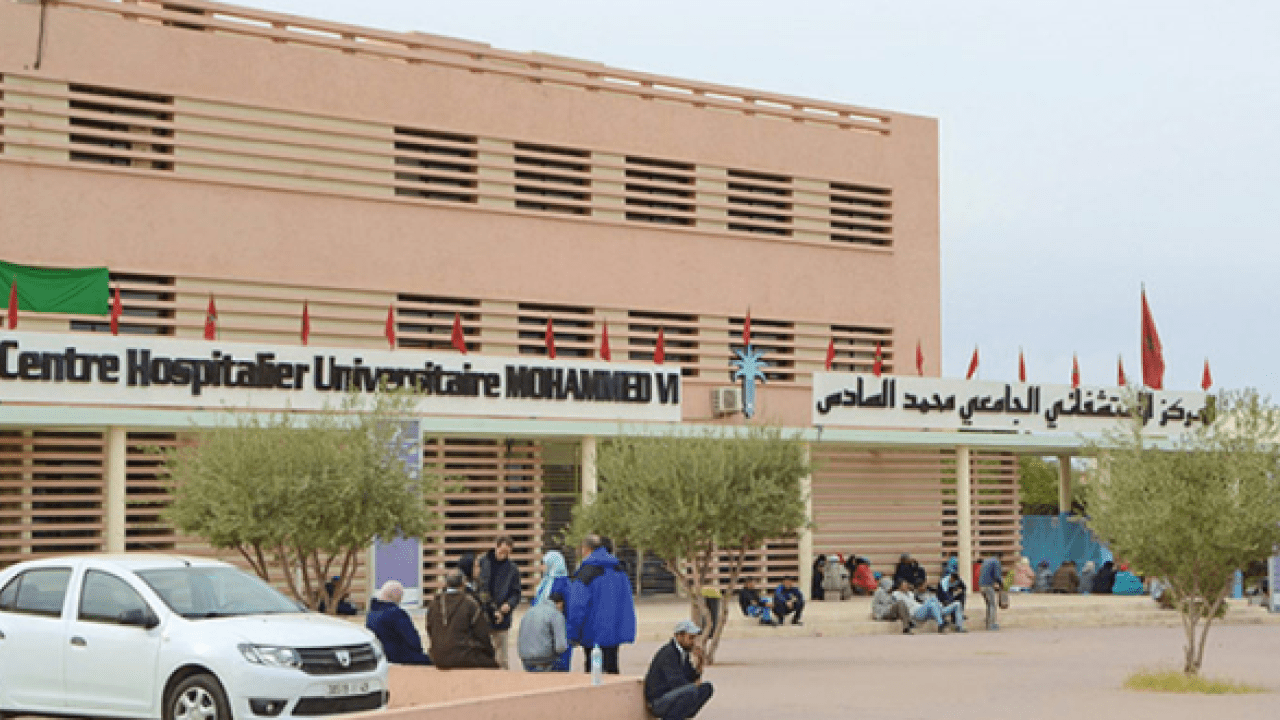 إحتقان بالمستشفى الجامعي بمراكش