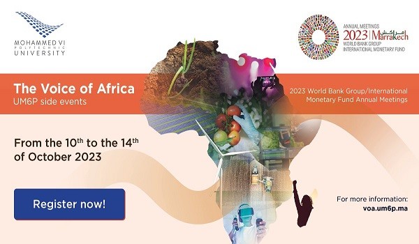 جامعة ابن جرير تنظم حدث « صوت افريقيا » بالموازاة مع اجتماعات صندوق النقد والبنك الدولي بمراكش