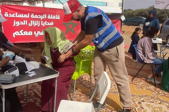 فعاليات جمعوية من مدينة آسفي تنظم قافلة طبية بأمزميز