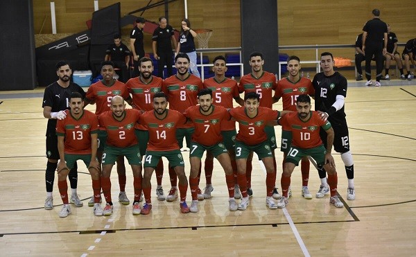 المنتخب الوطني لكرة القدم داخل القاعة يفوز على لاتفيا