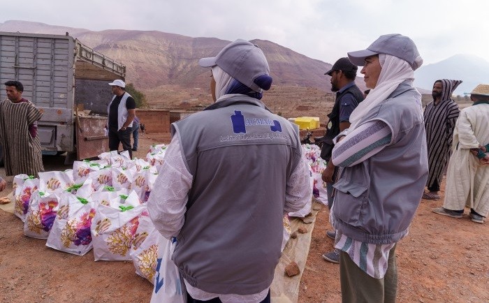 ثلاث جمعيات في لاروشيل الفرنسية تتحد مع مؤسسة بسمة المغربية لمساعدة ضحايا الزلزال في شيشاوة