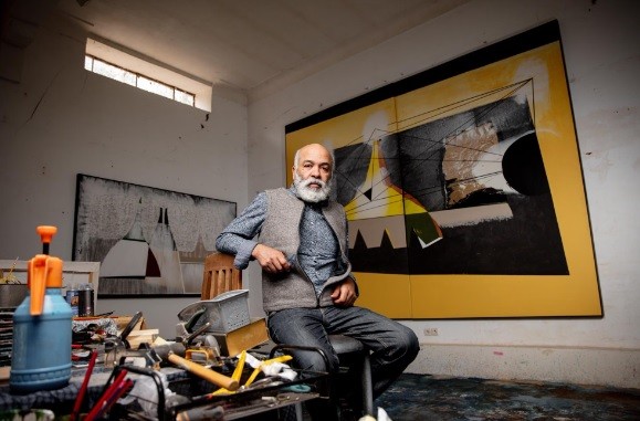 الفنان التشكيلي محمد المرابطي يعرض بمراكش آخر أعماله الفنية