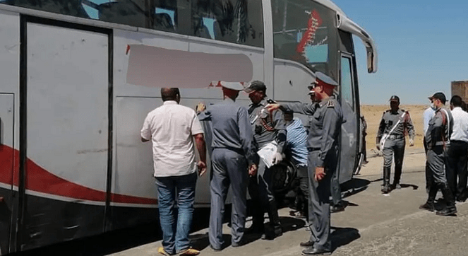 ضبط مهرب مخدرات على متن حافلة بمدخل مراكش